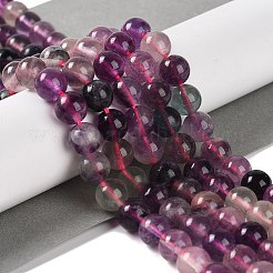 Natural Fluorite Beads Strands&nbsp;G-P530-B09-03
