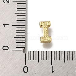 Rack Plating Brass Micro Pave Clear Cubic Zirconia Beads&nbsp;KK-G500-30G-I