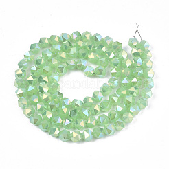 Electroplate Glass Beads Strands&nbsp;EGLA-T019-07E