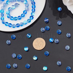 Synthetic Moonstone Beads Strands&nbsp;G-AR0002-40G
