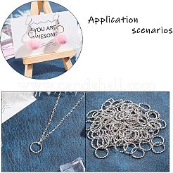 304 Stainless Steel Link Rings&nbsp;STAS-UN0006-76P