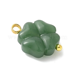 3Pcs 3 Colors Spray Painted Glass Pendants&nbsp;PALLOY-JF03522-02