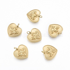 Ion Plating(IP) 304 Stainless Steel Pendant Rhinestone Settings&nbsp;STAS-N097-255LG