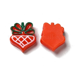Christmas Opaque Resin Cabochons&nbsp;RESI-K019-32