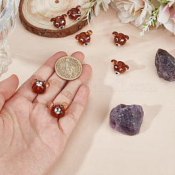 12Pcs Handmade Gold Sand Lampwork Beads&nbsp;LAMP-DR0001-09