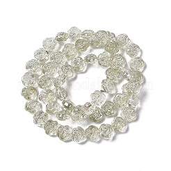 Electroplate Glass Beads Strands&nbsp;EGLA-L040-HR02