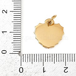 304 Stainless Steel Pendants&nbsp;STAS-K307-02D-G