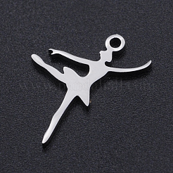 Non-Tarnish 201 Stainless Steel Laser Cut Pendants&nbsp;STAS-S105-T891-1