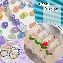 Transparent Acrylic Beads&nbsp;MACR-SP0001-28B-02