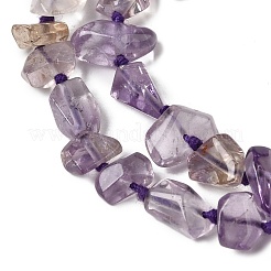 Natural Amethyst Beads Strands&nbsp;G-D365-E03-01