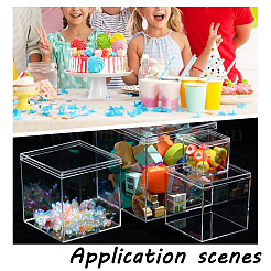 Transparent Acrylic Display Cases&nbsp;CON-WH0085-175