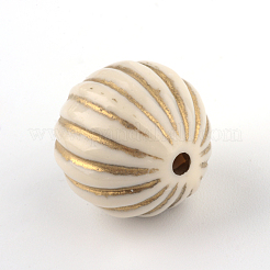 Round Plating Acrylic Beads&nbsp;LS-PACR-Q102-51A