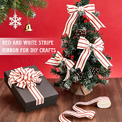 Polyester Stripe Ribbon&nbsp;OCOR-WH0109-368D