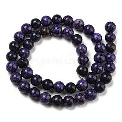 Natural Dyed Sesame Jasper Beads Strands&nbsp;G-E443-A34