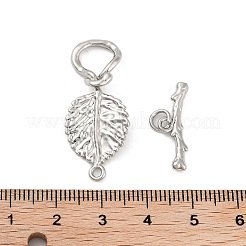 Brass Toggle Clasps&nbsp;KK-C051-51P