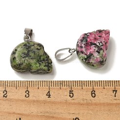 Dyed Natural Marble Pendants&nbsp;G-Z067-02P-08