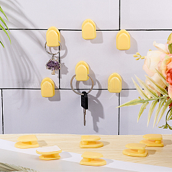 20Pcs Self-adhesive ABS Plastic Car Headrest Hook&nbsp;FIND-CP0002-50D