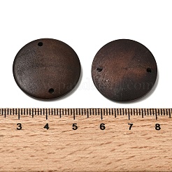 Natural Wood Links Connector Charms&nbsp;X-WOOD-A026-12