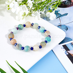 Natural Flower Amazonite Beads Strands&nbsp;G-OC0001-44