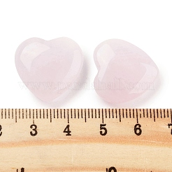 Heart Natural Rose Quartz Palm Stones&nbsp;G-C134-06A-14