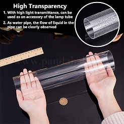 Transparent Acrylic Pipe Rigid Round Tube&nbsp;AJEW-WH0596-115F
