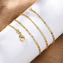 Brass Oval Link Chains Necklace for Women&nbsp;NJEW-P265-19G