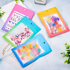 40Pcs 4 Styles Plastic Resealable Bag&nbsp;OPP-TA0001-10B