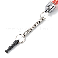 Iron Plastic Bullet Shaped Capacitive Stylus Silicone Touch Screen Pen&nbsp;HJEW-G014-01C