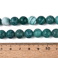 Dyed Natural Agate Beads Strands&nbsp;G-Q606-45A-02