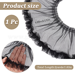 2Yards Polyester Pleated Lace Trim&nbsp;OCOR-CY0003-23A