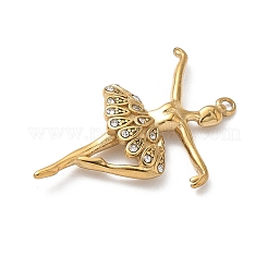 304 Stainless Steel Pendants&nbsp;STAS-H483-12G