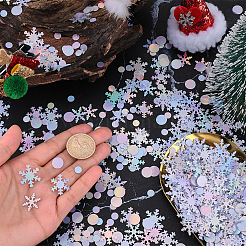 60G Christmas Snowflake Paper Confetti&nbsp;DIY-CY0002-42