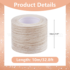 粘着PVC木目調紙  壁のステッカー  棚ライナードレッサー引き出しロッカー用  古いレース  48~51mm  10 m /ロール&nbsp;DIY-WH0632-19B-01