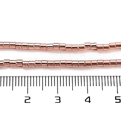 Synthetic Non-magnetic Hematite Beads Strands&nbsp;G-P545-M01-01D
