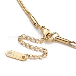 201ステンレススチールマルチ連チェーンブレスレット  ゴールドカラー  7-1/8インチ（18cm）&nbsp;BJEW-H618-20G