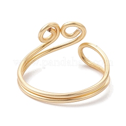 Copper Wire Wrapped Toe Open Ring&nbsp;RJEW-JR00621