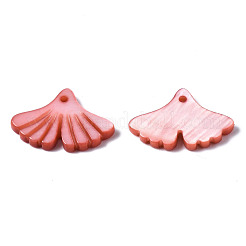 Natural Freshwater Shell Pendants&nbsp;SHEL-N026-163B