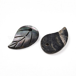 Natural Black Lip Shell Carved Pendants&nbsp;SHEL-N036-20