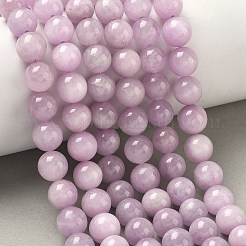 Natural Kunzite Beads Strands&nbsp;G-D856-03-8mm