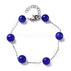 304 Stainless Steel Cable Chain Bracelets&nbsp;BJEW-C094-01P-02