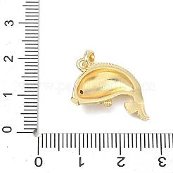 Brass Micro Pave Cubic Zirconia Pendants&nbsp;KK-K417-13B-G