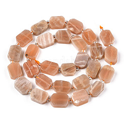 Natural Sunstone Beads Strands&nbsp;G-T138-25