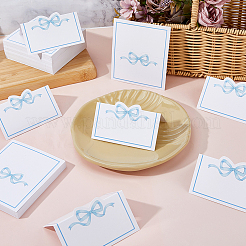 150Pcs Rectangle Paper Table Place Cards&nbsp;AJEW-FH0006-93B