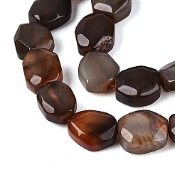 Dyed & Heated Natural Agate Beads Strands&nbsp;G-N359-15A-07