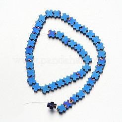 Electroplate Non-magnetic Synthetic Hematite Bead Strands&nbsp;G-F300-51-05