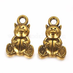 Tibetan Style Alloy Charms&nbsp;LS-GLF0301Y-NF