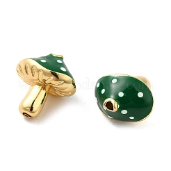 Rack Plating Brass Enamel Beads&nbsp;KK-Q795-05G