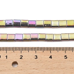 Electroplated Non-magnetic Synthetic Hematite Beads Strands&nbsp;G-G089-B02-13