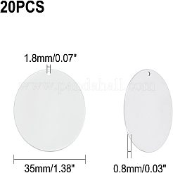 Stainless Steel Pendants&nbsp;STAS-WH0026-01P