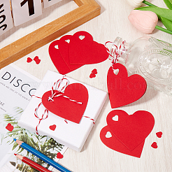 200Pcs Heart Paper Gift Tags&nbsp;CDIS-SP0001-14A
